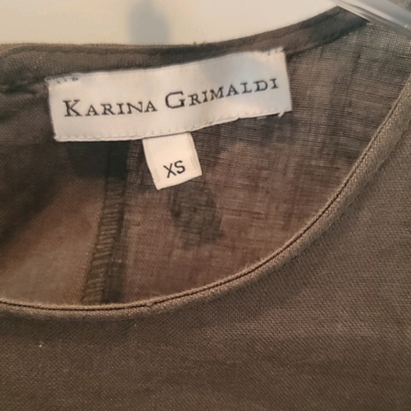 Karina Grimaldi Linen Romper - Picture 4 of 4